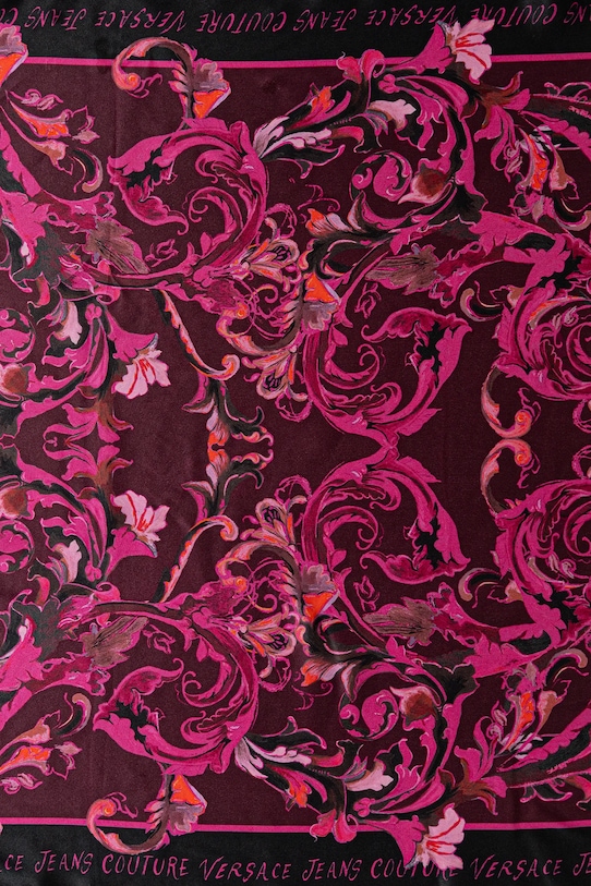 Versace Jeans Couture eșarfă de mătase 79HA7H01.ZG402 violet AW25