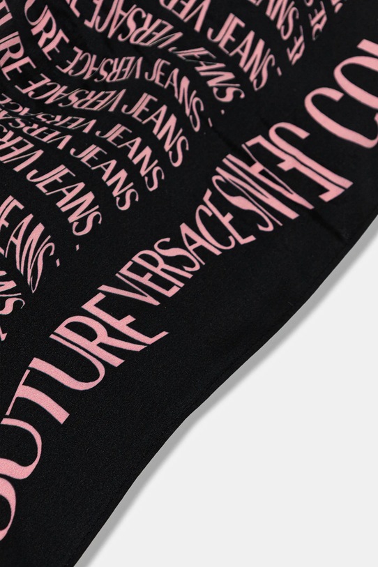 Doplňky Hedvábný šátek Versace Jeans Couture 79HA7H01.ZG406 černá