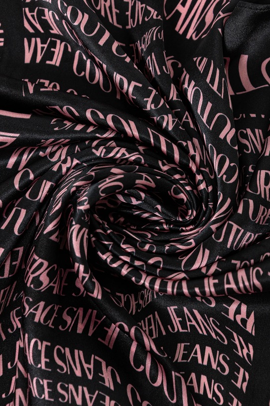 Versace Jeans Couture eșarfă de mătase negru 79HA7H01.ZG406