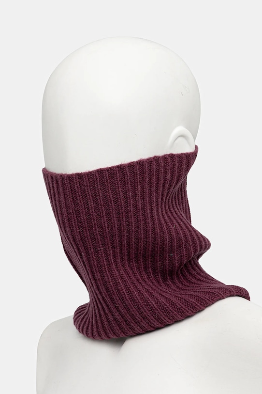 United Colors of Benetton komin z dodatkiem wełny 1344DU01M fioletowy AW25