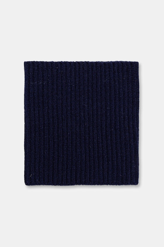 United Colors of Benetton o eșarfă cu lână cu adaos de lână bleumarin 1344DU01M
