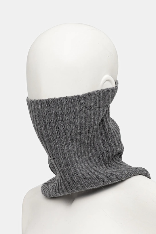 United Colors of Benetton o eșarfă cu lână 1344DU01M gri AW25