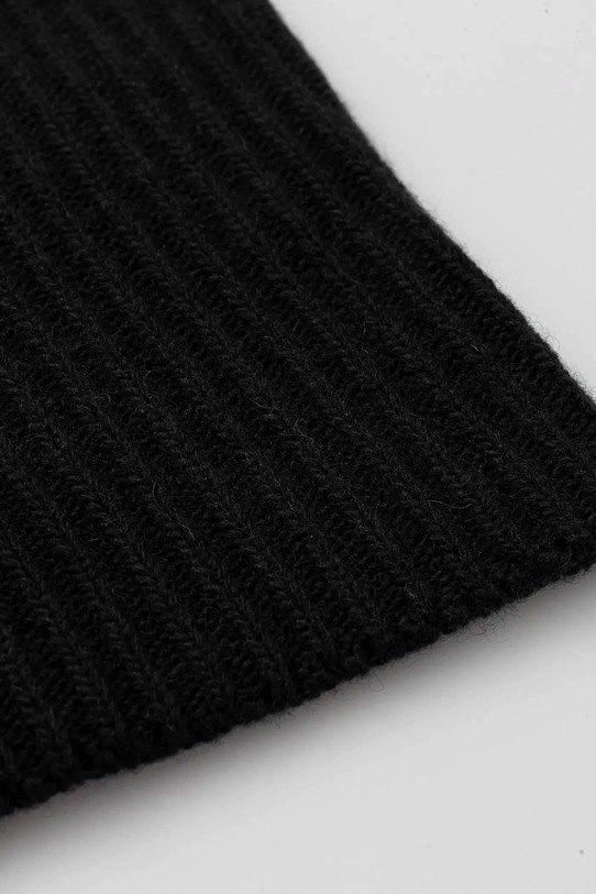 Accesorii United Colors of Benetton o eșarfă cu lână 1344DU01M negru