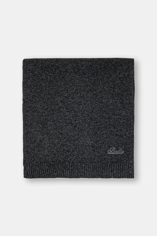 Bally szalik kaszmirowy WSC04K szary AW25