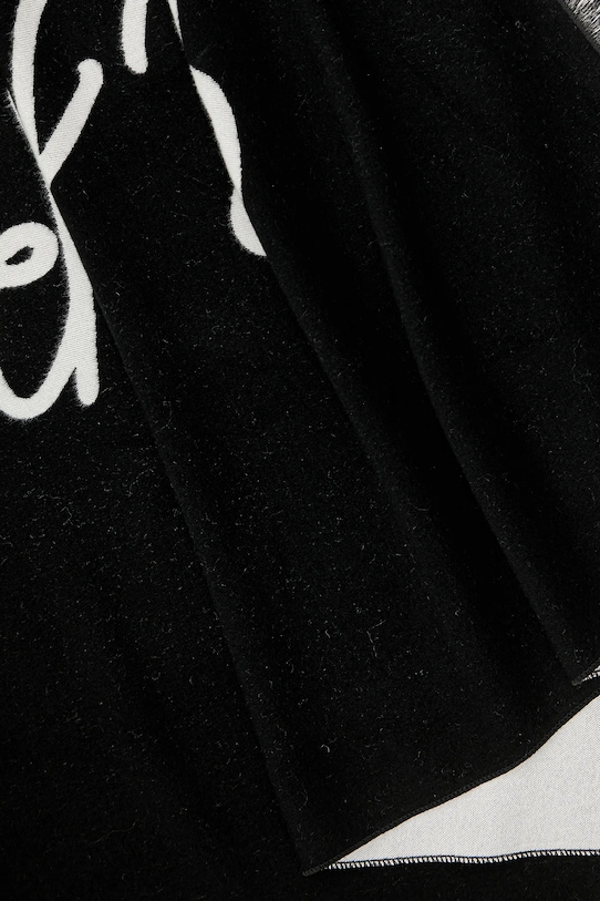 Akcesoria EA7 Emporio Armani szalik AF10450.7W000707 czarny