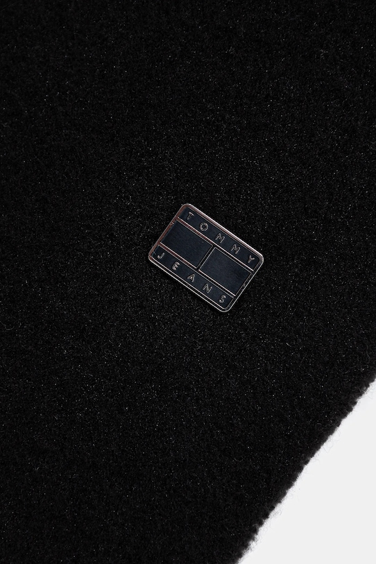 Accesorii Tommy Jeans eșarfă cu lână AW0AW17903 negru