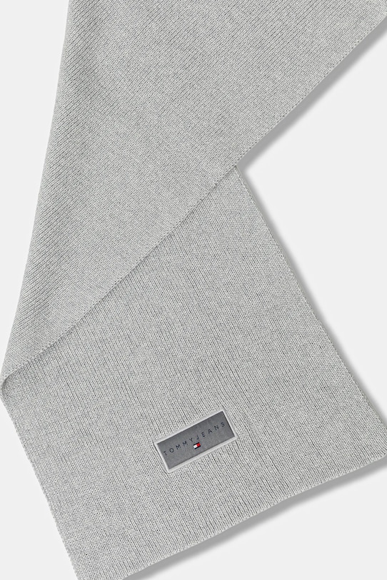 Bavlněný šátek Tommy Jeans AW0AW18209 šedá AW25