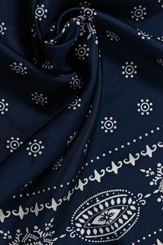 Accesorii Weekend Max Mara eșarfă de mătase SIAM 2525546054600 bleumarin