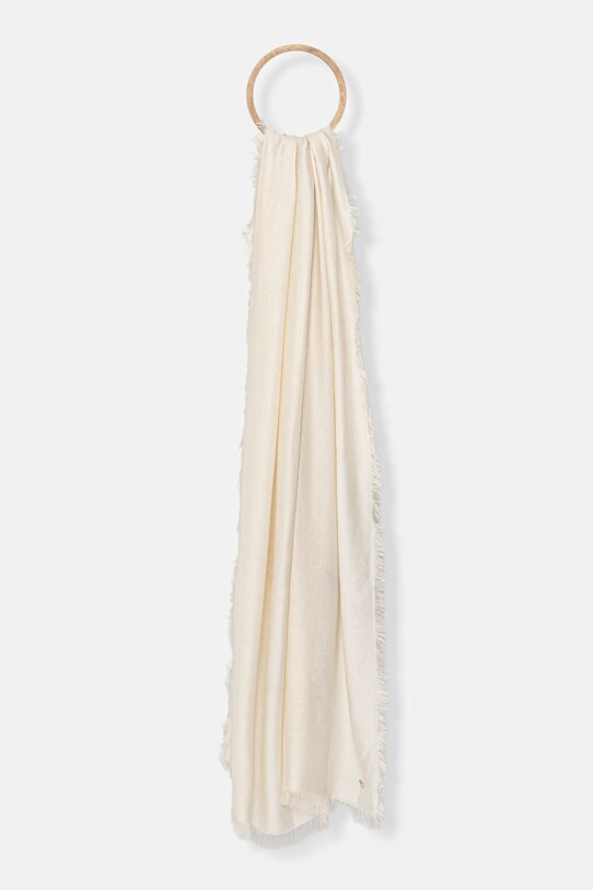 Weekend Max Mara szal LATINO tkanina beżowy 2525546064600