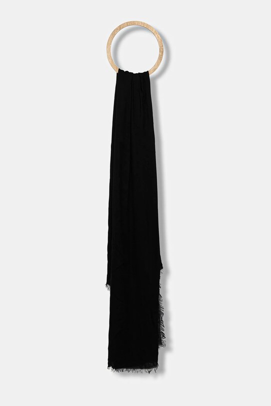 Weekend Max Mara szal LATINO tkanina czarny 2525546064600