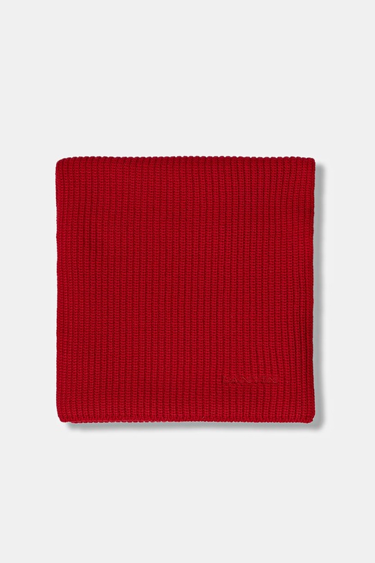 Lanvin szalik wełniany 710009252 beżowy AW25