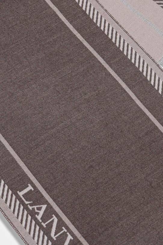 Аксессуары Шарф с добавлением шерсти Lanvin 710009280 коричневый