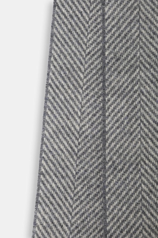 Lanvin szalik damski wełniany 710002440 szary AW25