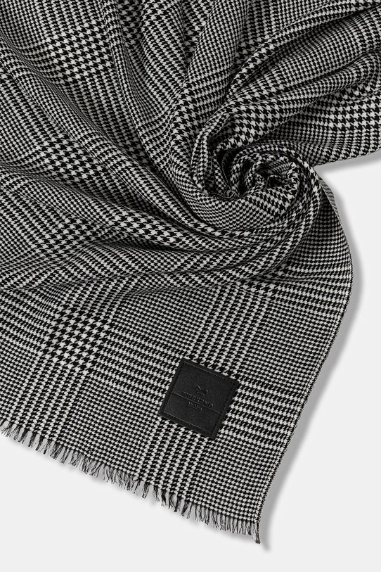 Weekend Max Mara szal wełniany QUANTUM 2525546045600 czarny AW25