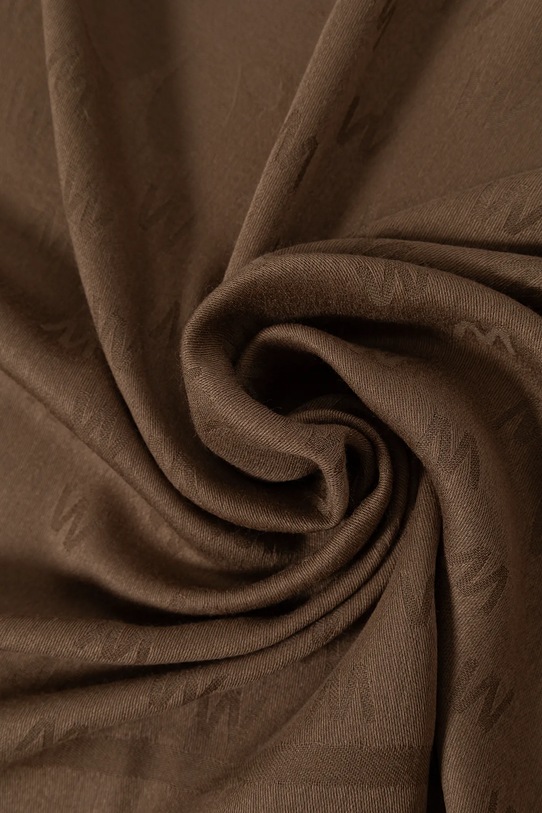 Akcesoria Weekend Max Mara chusta z wełną DIRE 2525546075600 brązowy