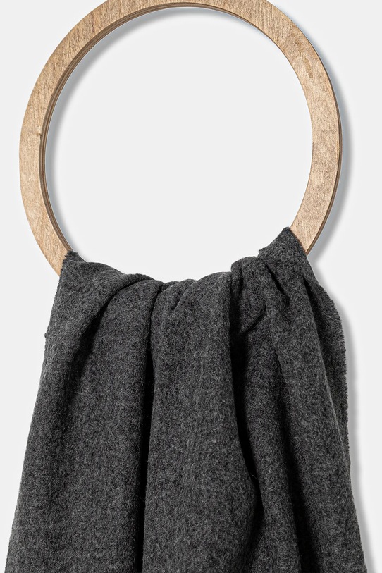 Weekend Max Mara szalik wełniany SCOGLIO 2525546105600 szary AW25
