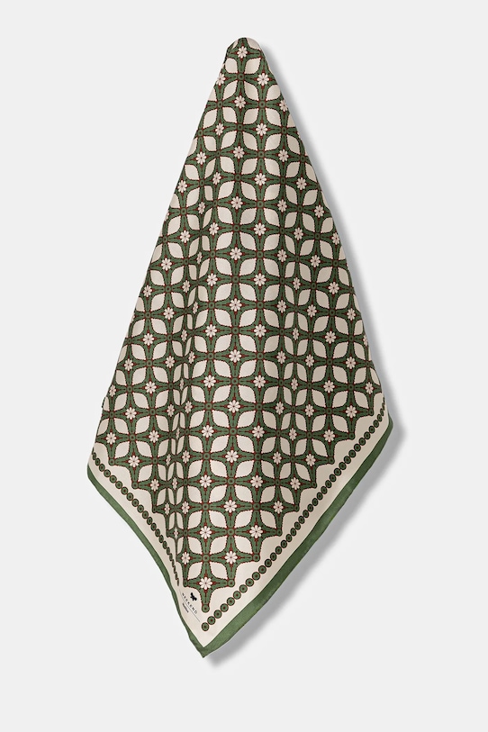 Weekend Max Mara eșarfă de mătase ONESTONEW matase bej 2525546115600