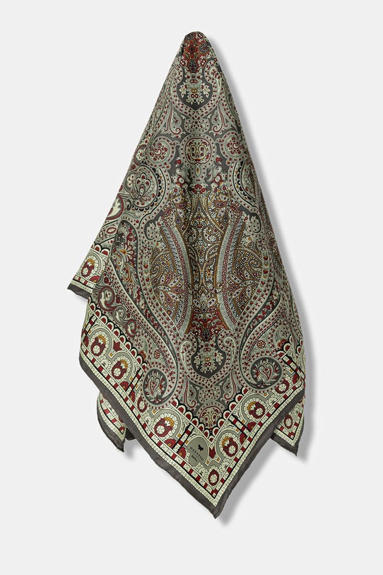 Weekend Max Mara selyem kendő ONESTONEW selyem zöld 2525546115600