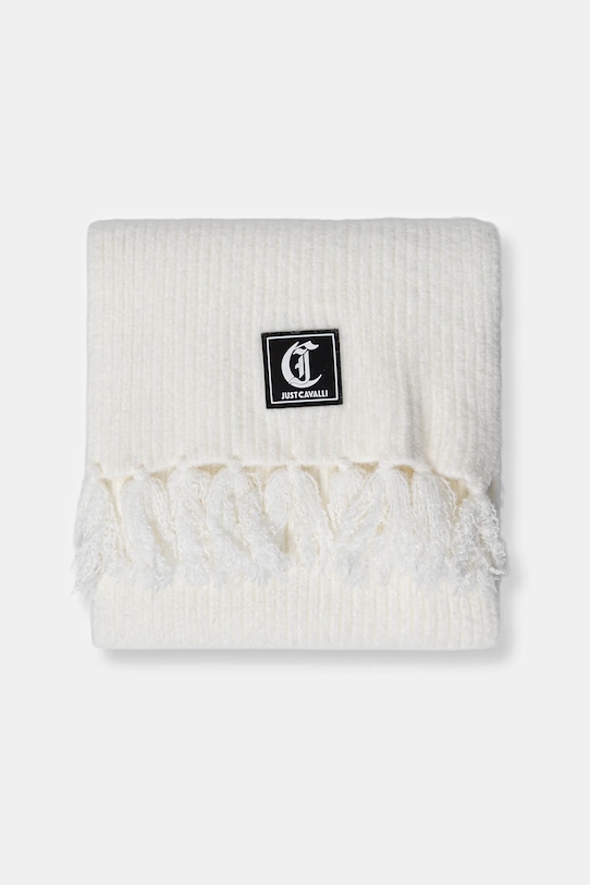 Шарф з додаванням вовни Just Cavalli 79RA2H08.ZG411 бежевий AW25