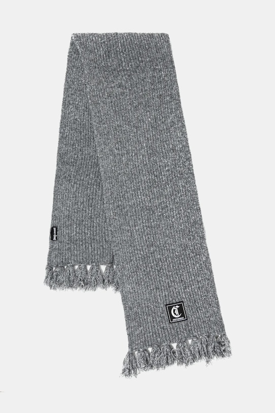 Шарф з додаванням вовни Just Cavalli меланж сірий 79RA2H08.ZG411