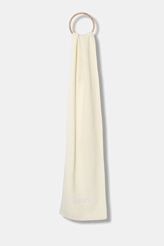 Liu Jo szalik dzianina beżowy 2F5056.M0300