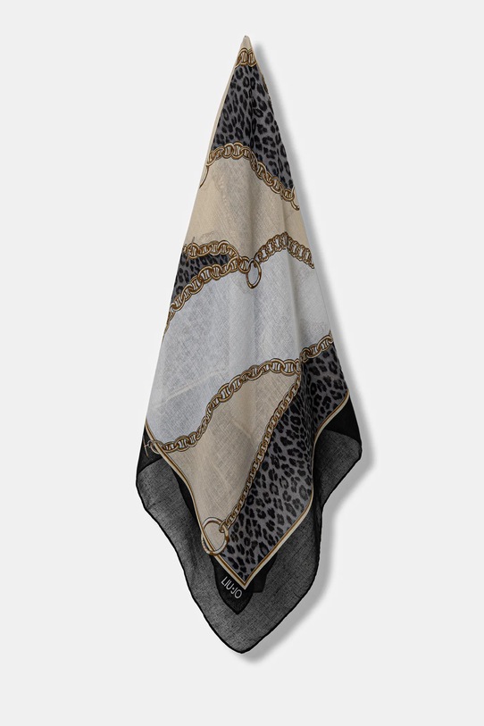 Платок Liu Jo ткань чёрный 2F5074.T0300