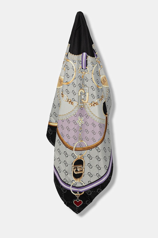 Šatka Liu Jo látka čierna 2F5078.T0300