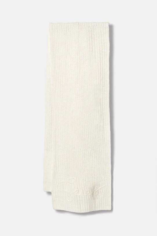 Κασκόλ από μείγμα μαλλιού Guess LEXIE με μείγμα μαλλιού μπεζ W5BZ19.Z3580