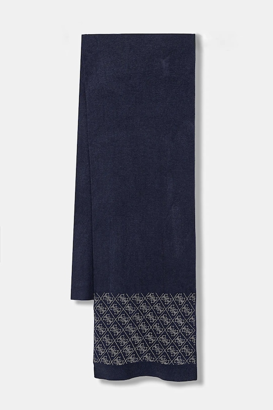 Κασκόλ Guess NORA πλεκτό ύφασμα σκούρο μπλε W5BZ21.Z2NQ2