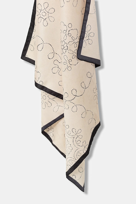 Σάλι Sisley 6TUUW51TF μπεζ AW25