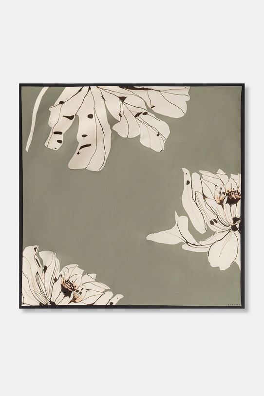 Σάλι Sisley ύφασμα πράσινο 6TUUW51TF