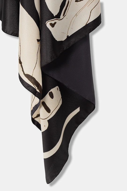 Σάλι Sisley 6TUUW51TF μαύρο AW25