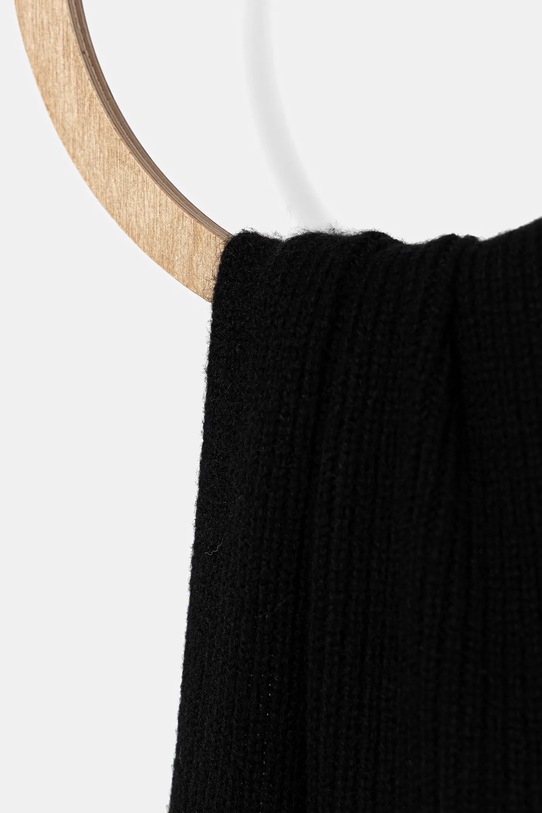 Joop! szalik z wełną 30038492 czarny AW25