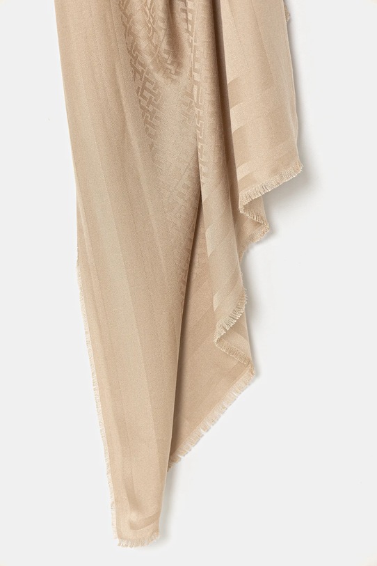 Akcesoria Tommy Hilfiger szal AW0AW17789 beżowy