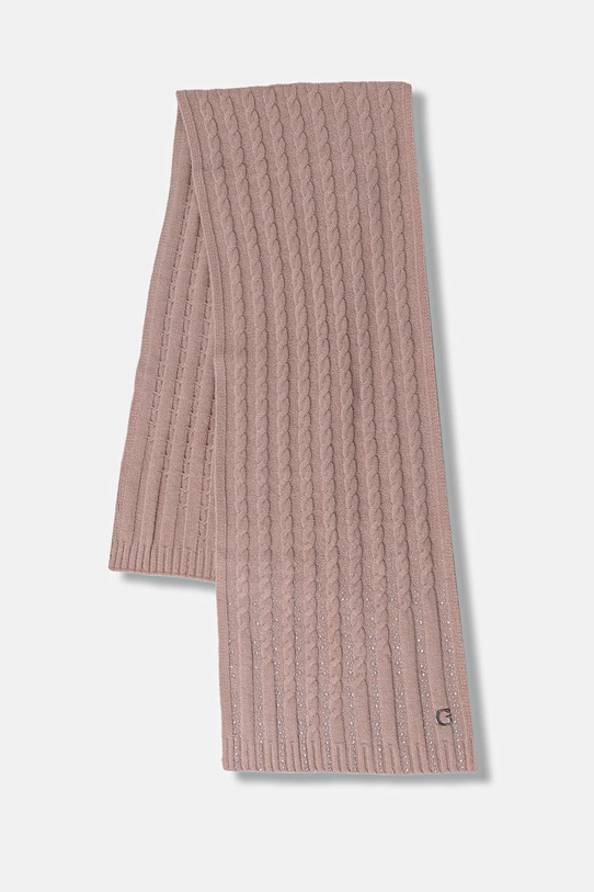 Шарф Guess трикотаж розовый AW5384.POL03