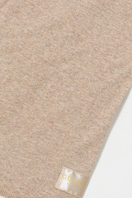 Akcesoria Guess szalik z dodatkiem wełny BRENTON AW5437.POL03 beżowy