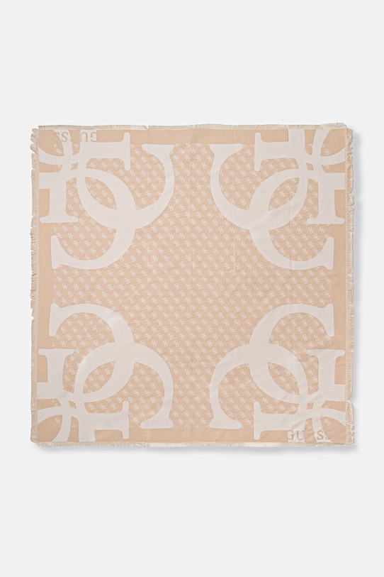 Guess szalik dzianina beżowy AW5418.POL03