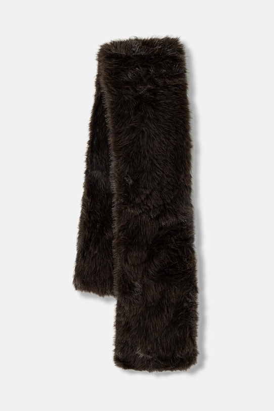 Guess szalik ZALINA tkanina brązowy AW5403.POL03