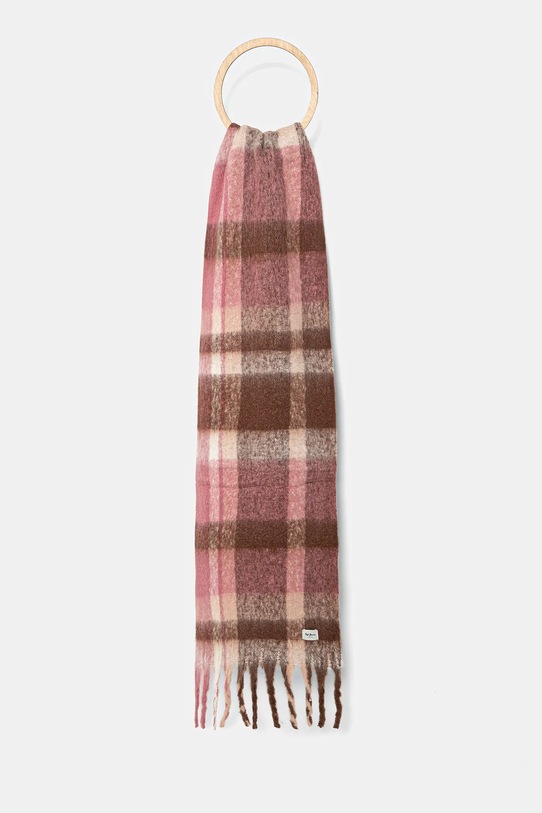 Pepe Jeans szalik tkanina różowy PL1100011