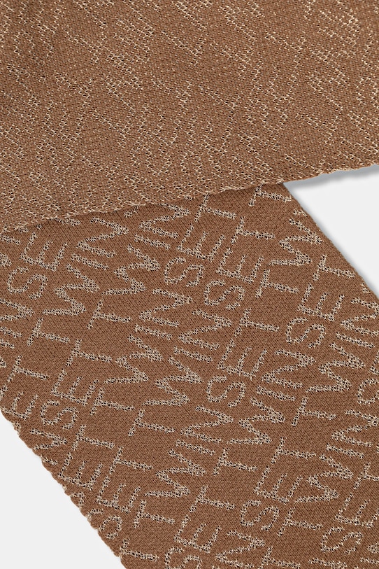 Twinset eșarfă din amestec de lână 252TA4251 maro AW25