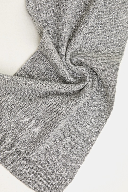 Akcesoria Armani Exchange szalik z dodatkiem wełny XW001520.AF16181 szary
