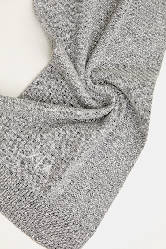 Akcesoria Armani Exchange szalik z dodatkiem wełny XW001520.AF16181 szary