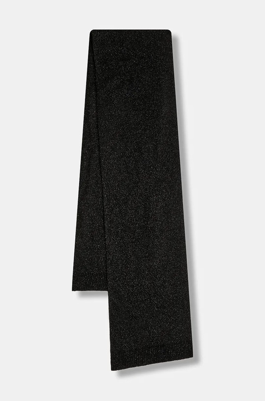 Armani Exchange szalik z dodatkiem wełny drobny wzór czarny XW001520.AF16181