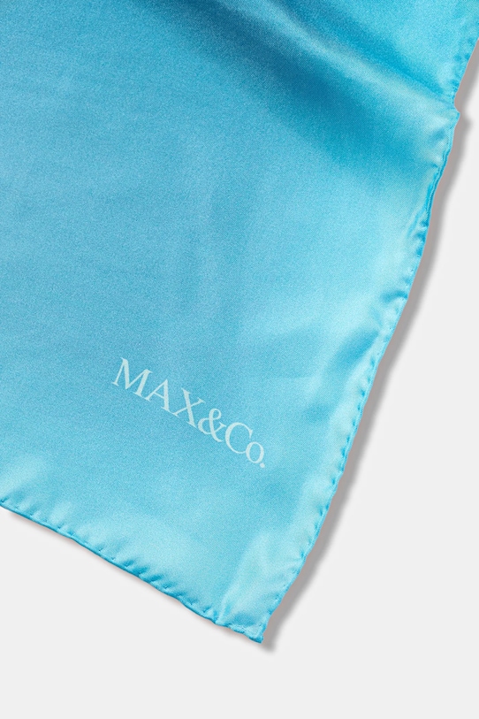 Копринено шалче MAX&Co. 2526546046200 син AW25