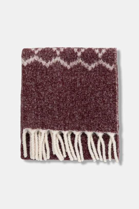 Шарф с добавлением шерсти Tommy Hilfiger AW0AW17968 бордо AW25