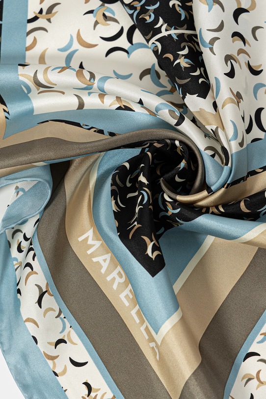 Marella chusta jedwabna 2523546126200 niebieski AW25