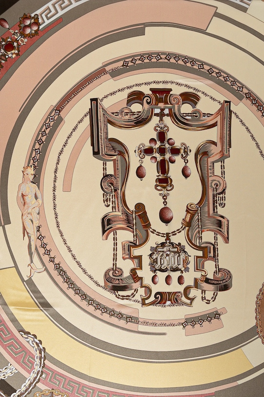 Marella eșarfă de mătase 2523546017200 bej AW25