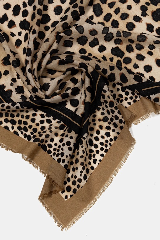 Μάλλινο μαντήλι Marella 2523546087200 μπεζ AW25
