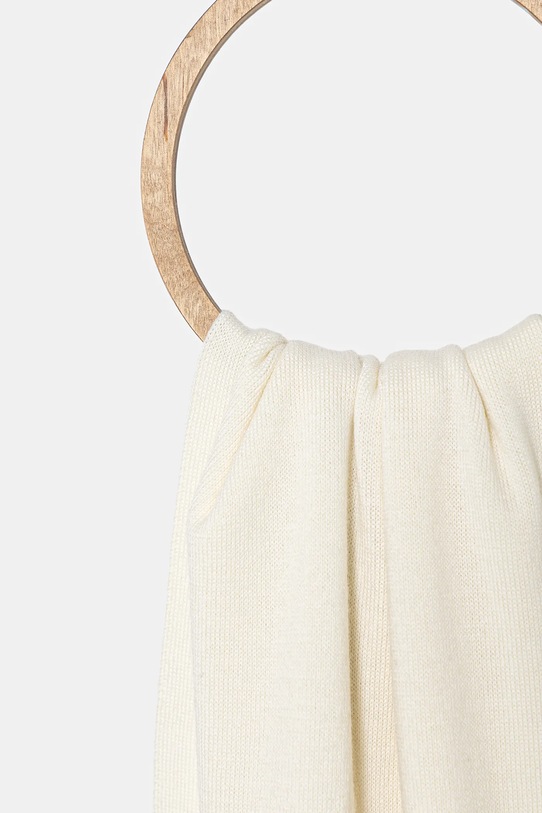 Moschino szalik wełniany M3333.30839 beżowy AW25