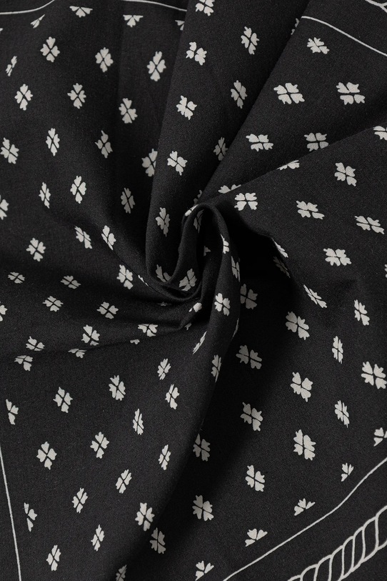 Аксесуари Пов'язка з шовком Visvim bandana c/si chambray 125103003001 чорний